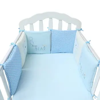 6 Pieces Cotton Crib Bumpers Toddle Baby Crib Bedding Bumper Free-combination Undetachable Washable Protect The Baby From Crib
6 Pieces Cotton Crib Bumpers Toddle Baby Crib Bedding Bumper Free-combination Undetachable Washable Protect The Baby From Crib