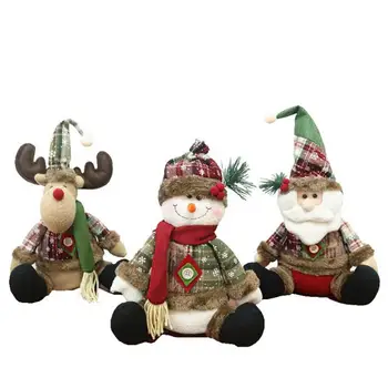 2019 New High Quality Christmas Standing Sitting Santa Claus Snowman Elk Dolls Decorations Home Bars School Shopping Malls
2019 New High Quality Christmas Standing Sitting Santa Claus Snowman Elk Dolls Decorations Home Bars School Shopping Malls
