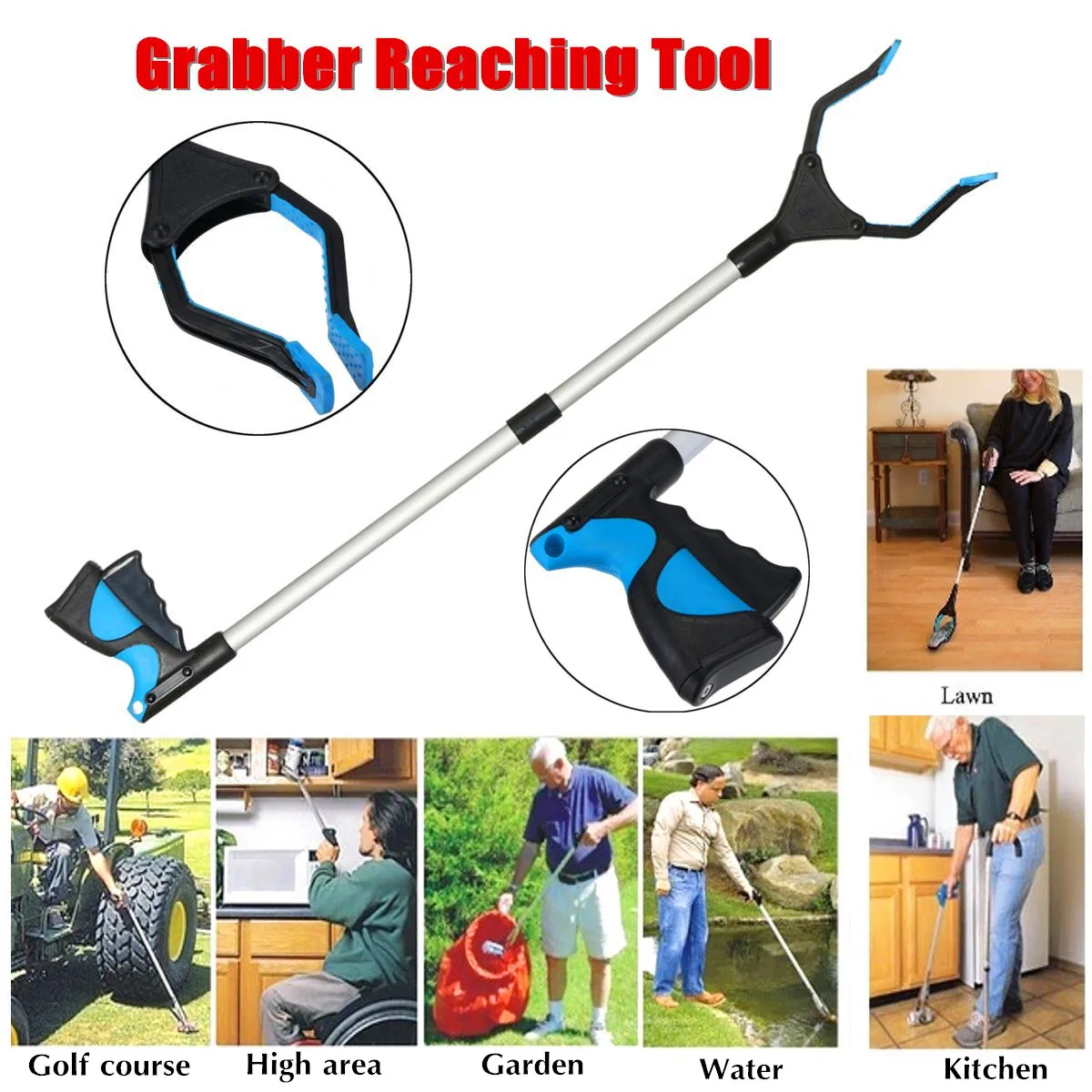 32inch Pick Up Grabber Garbage Clip Pickup Device Sanitation Tools Rubbish Pickup Foldable Clamp Suction Cup Claw Hand Plier
32inch Pick Up Grabber Garbage Clip Pickup Device Sanitation Tools Rubbish Pickup Foldable Clamp Suction Cup Claw Hand Plier