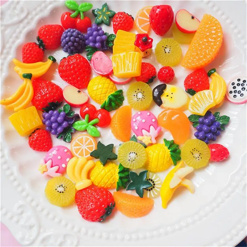 30 Pieces Slime Charms Mixed Fruit Series Beads Slime Bead Making Supplies for DIY Collage Crafts
30 Pieces Slime Charms Mixed Fruit Series Beads Slime Bead Making Supplies for DIY Collage Crafts