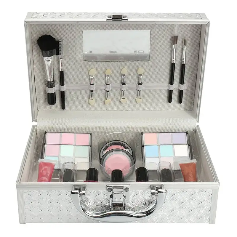 1 Set Children Princess Cosmetic Toys Girls Pretend Play Beauty Fashion Toy Kit Eye Shadow Lipstick Makeup Tool With Storage Box
1 Set Children Princess Cosmetic Toys Girls Pretend Play Beauty Fashion Toy Kit Eye Shadow Lipstick Makeup Tool With Storage Box