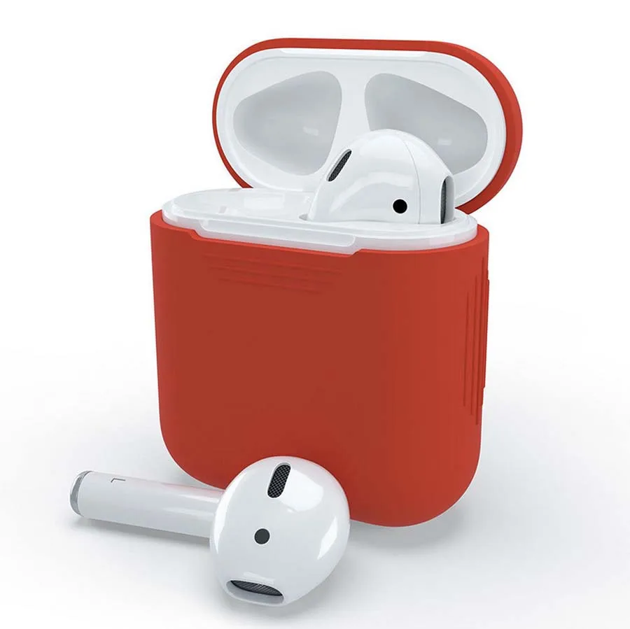 Case Cover for Apple AirPods + AirPod Strap Silicone Protective Charging Sport Bluetooth Headset Case
Case Cover for Apple AirPods + AirPod Strap Silicone Protective Charging Sport Bluetooth Headset Case