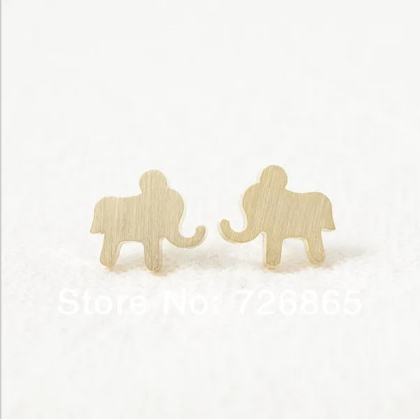 Fashion Gold Silver Pink Gold Color Lovely Baby Elephant Shaped Stud Earrings Party Jewelry
Fashion Gold Silver Pink Gold Color Lovely Baby Elephant Shaped Stud Earrings Party Jewelry