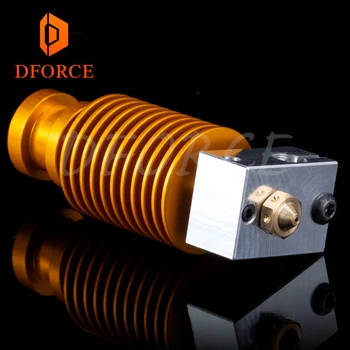 DFORCE High quality customization gold heatsink hotend V6 nozzle J-head heater block heat break for E3D hotend for PT100
DFORCE High quality customization gold heatsink hotend V6 nozzle J-head heater block heat break for E3D hotend for PT100