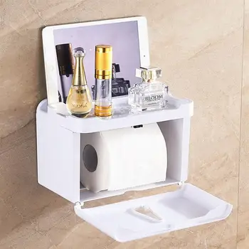 Wall Hang Storage Box Wall Mounted Tissue Holder Bathroom Waterproof Sundries Organizer Hook Type Kitchen Roll
Wall Hang Storage Box Wall Mounted Tissue Holder Bathroom Waterproof Sundries Organizer Hook Type Kitchen Roll