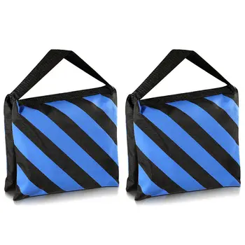 FFYY-Set of Two Black/Blue Heavy Duty Sand Bag Photography Studio Video Stage Film Sandbag for Light Stands Boom Arms Tripods
FFYY-Set of Two Black/Blue Heavy Duty Sand Bag Photography Studio Video Stage Film Sandbag for Light Stands Boom Arms Tripods