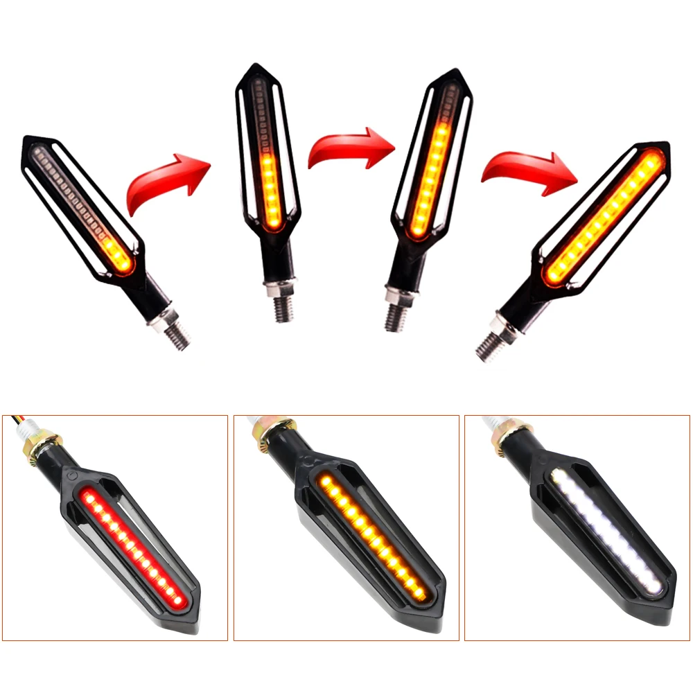 LEEPEE Motorcycle Light Signal Lamp 1Pc Turn Signals Tail Light Brake Light Daytime Running Light Universal
LEEPEE Motorcycle Light Signal Lamp 1Pc Turn Signals Tail Light Brake Light Daytime Running Light Universal