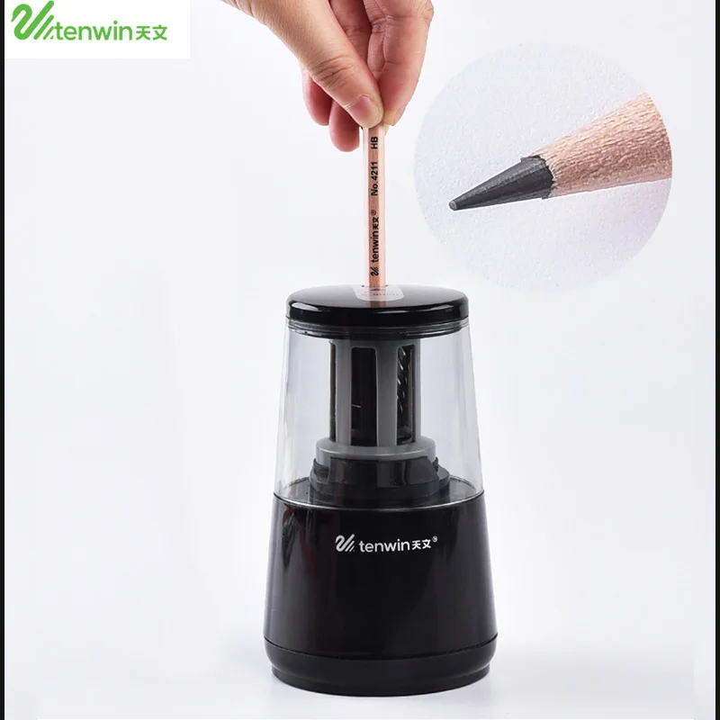 TENWIN Electronic Pencil Sharpener Automatic And Electric Pencil Sharpener One Hole Plug In Use Safety 8008 For Kids
TENWIN Electronic Pencil Sharpener Automatic And Electric Pencil Sharpener One Hole Plug In Use Safety 8008 For Kids