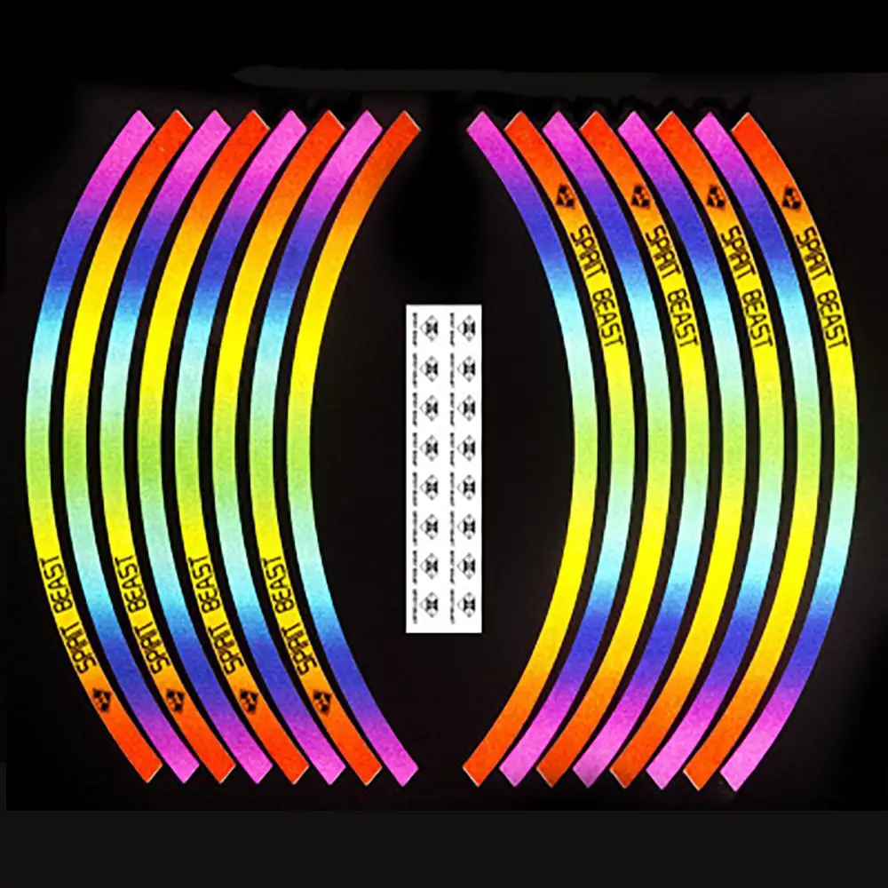 Car Motorcycle Stickers and Decal Colour Reflective Strips Waterproof Sticker Motorbike Wheel Tires Rim Tape Car Styling r20
Car Motorcycle Stickers and Decal Colour Reflective Strips Waterproof Sticker Motorbike Wheel Tires Rim Tape Car Styling r20