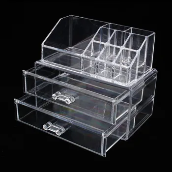 Transparent Plastics Box Clear Makeup Jewelery Organizer Display Cosmetic Storage Case Drawers Holder Make Up Box Tools
Transparent Plastics Box Clear Makeup Jewelery Organizer Display Cosmetic Storage Case Drawers Holder Make Up Box Tools