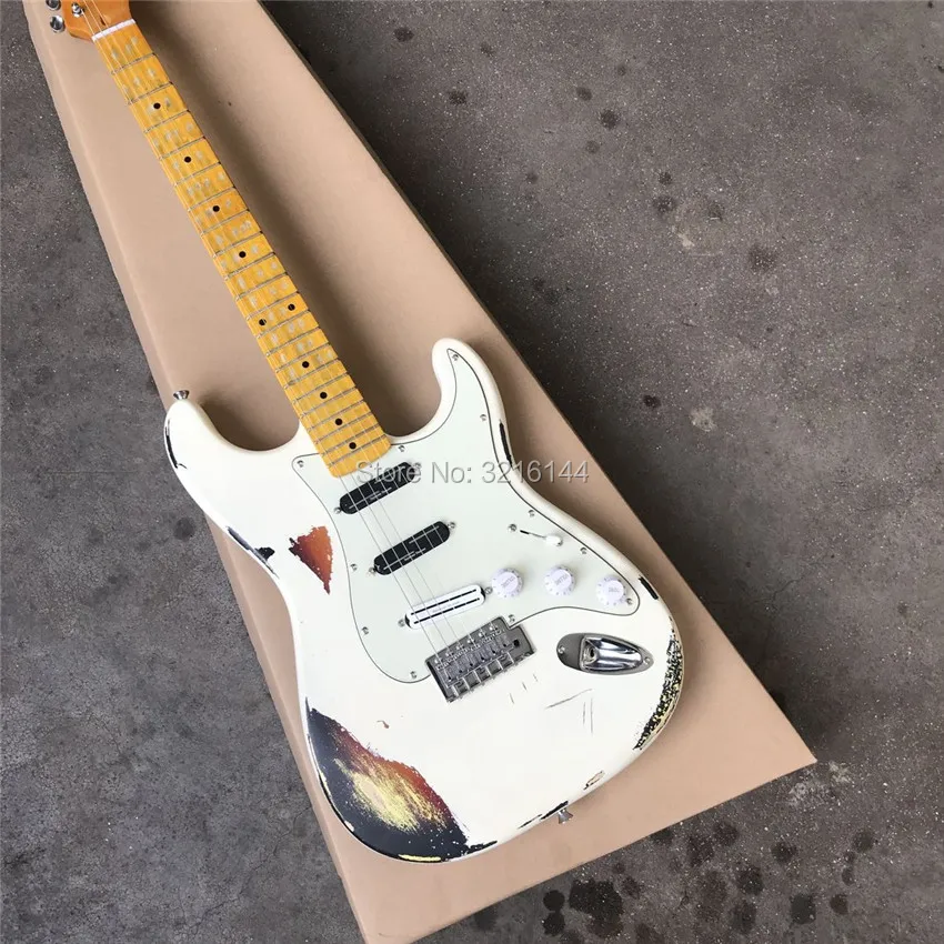 In stock. Restore ancient ways do old electric guitar, a real pick-up, do old, real photos, all colors can be, free shipping
In stock. Restore ancient ways do old electric guitar, a real pick-up, do old, real photos, all colors can be, free shipping