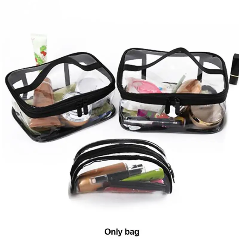 Waterproof Transparent PVC Bath Cosmetic Bag Women Zipper Makeup Bags Organizer Bath Wash Make Up Toiletry Case
Waterproof Transparent PVC Bath Cosmetic Bag Women Zipper Makeup Bags Organizer Bath Wash Make Up Toiletry Case