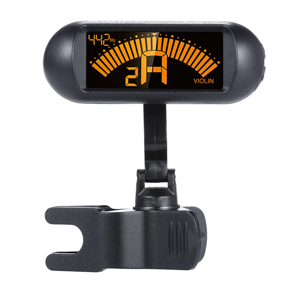 Clip-on Violin Tuner Digital Tuner Electronic Chromatic LCD Display 360 Degree Rotating Violin Accessories
Clip-on Violin Tuner Digital Tuner Electronic Chromatic LCD Display 360 Degree Rotating Violin Accessories