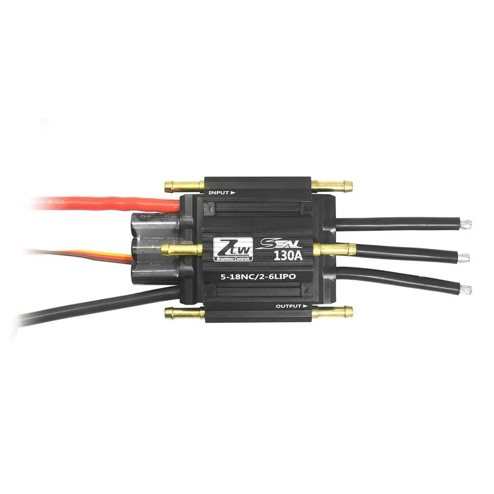 MYSTERY 130A 2-6S Lipo 5-18 NC 5.5V/3A Seal-Series Brushless ESC Electronic Speed Controller for RC Boat
MYSTERY 130A 2-6S Lipo 5-18 NC 5.5V/3A Seal-Series Brushless ESC Electronic Speed Controller for RC Boat