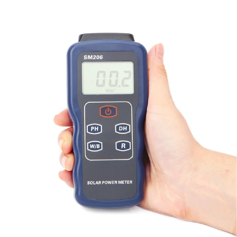 High Precision Solar Power Meter Light Meter Data For Solar Radiation Meter Glass Light Intensity
High Precision Solar Power Meter Light Meter Data For Solar Radiation Meter Glass Light Intensity