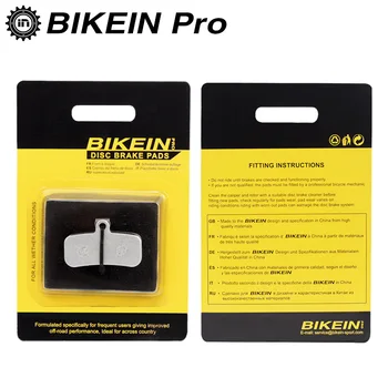 BIKEIN 4 Pair New Version Aluminum Board Resin Brake Pads Suit For Shimano Saint M810/M820 ZEE 640 H01 Fast Heat Dissipation
BIKEIN 4 Pair New Version Aluminum Board Resin Brake Pads Suit For Shimano Saint M810/M820 ZEE 640 H01 Fast Heat Dissipation
