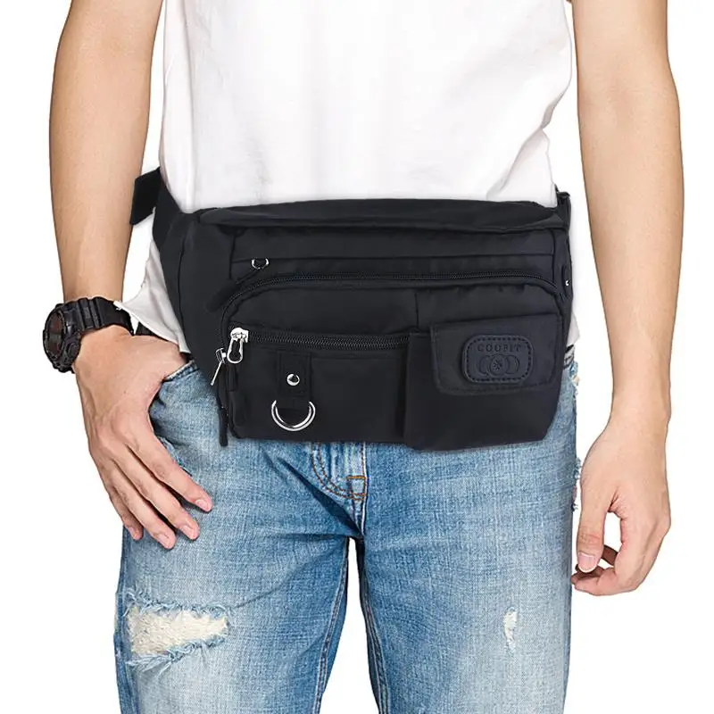 2019 Durable Men Waist Bag Fanny Pack Card Stands Waterproof Oxford Waist Pack Bag Phone Pocket For Travling Black Big Sale
2019 Durable Men Waist Bag Fanny Pack Card Stands Waterproof Oxford Waist Pack Bag Phone Pocket For Travling Black Big Sale