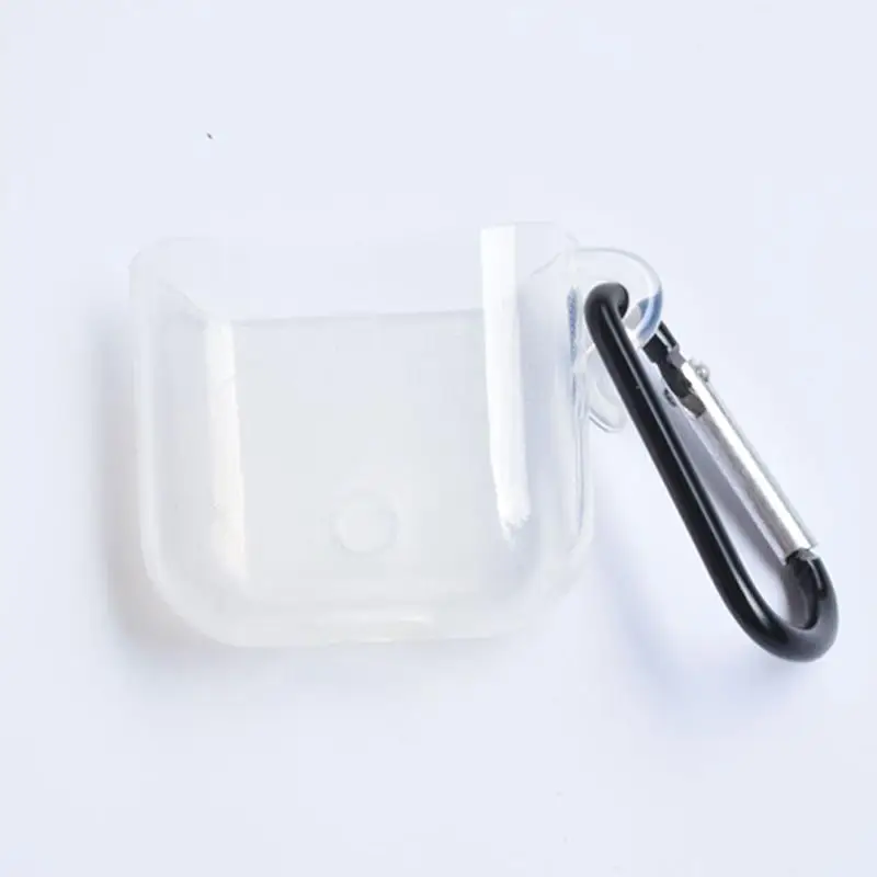 Transparent Wireless Bluetooth Headset Protective Case With Hook TPU Portable Dust-proof Anti-lost Waterproof For Airpods
Transparent Wireless Bluetooth Headset Protective Case With Hook TPU Portable Dust-proof Anti-lost Waterproof For Airpods