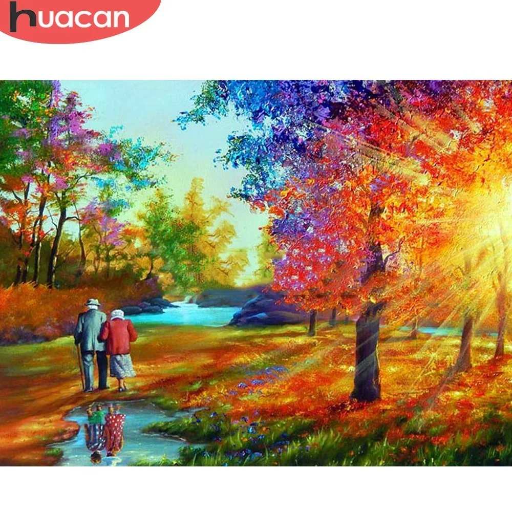 HUACAN 5D DIY Diamond Painting Autumn Full Square Diamond Embroidery Landscape Mosaic Rhinestones Decor Home Art Crafts Gift
HUACAN 5D DIY Diamond Painting Autumn Full Square Diamond Embroidery Landscape Mosaic Rhinestones Decor Home Art Crafts Gift