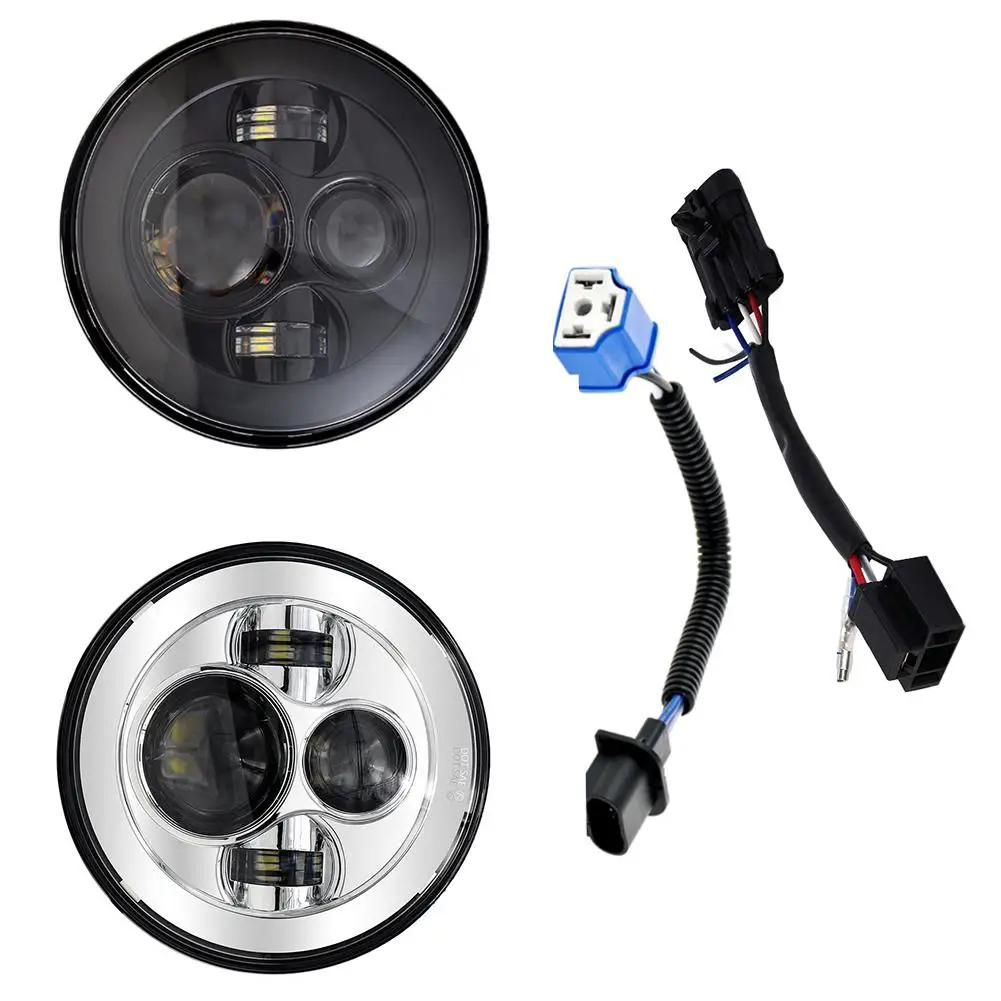 7-Inch Harley Headlights Motorcycle Lights Waterproof Durable Life Modified Led Lights Headlamp Kit Set For Harley Jeep Adapter
7-Inch Harley Headlights Motorcycle Lights Waterproof Durable Life Modified Led Lights Headlamp Kit Set For Harley Jeep Adapter