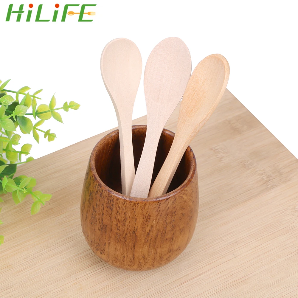 HILIFE 1PC Bamboo Coffee Ice Cream Spoons Mini Wooden Spoon Tableware Eco-friendly Teaspoon Kitchen Cooking Utensil Tool
HILIFE 1PC Bamboo Coffee Ice Cream Spoons Mini Wooden Spoon Tableware Eco-friendly Teaspoon Kitchen Cooking Utensil Tool