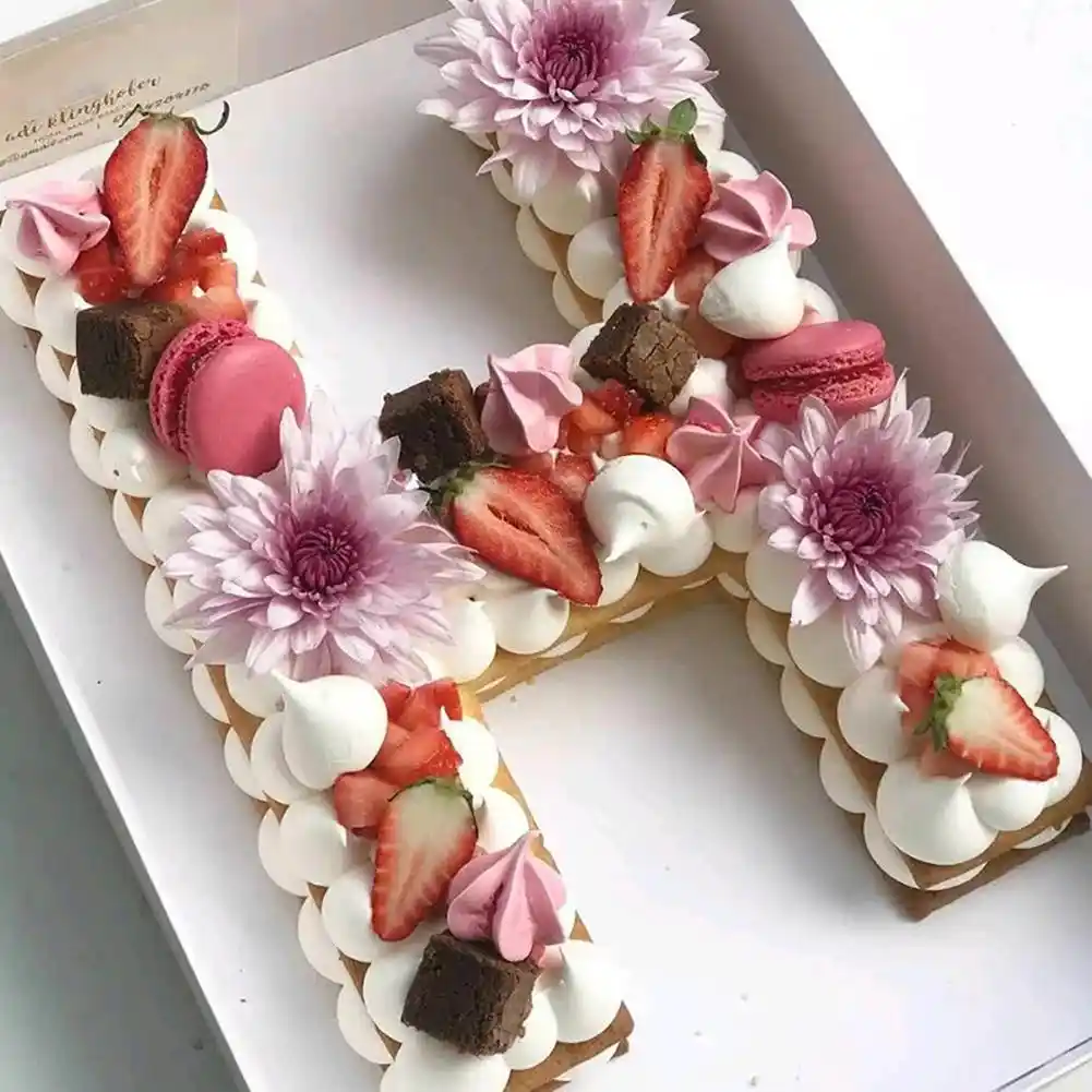 6 Inch Hot Letter Cake Chocolate Mold Birthday Baking Mold Letter