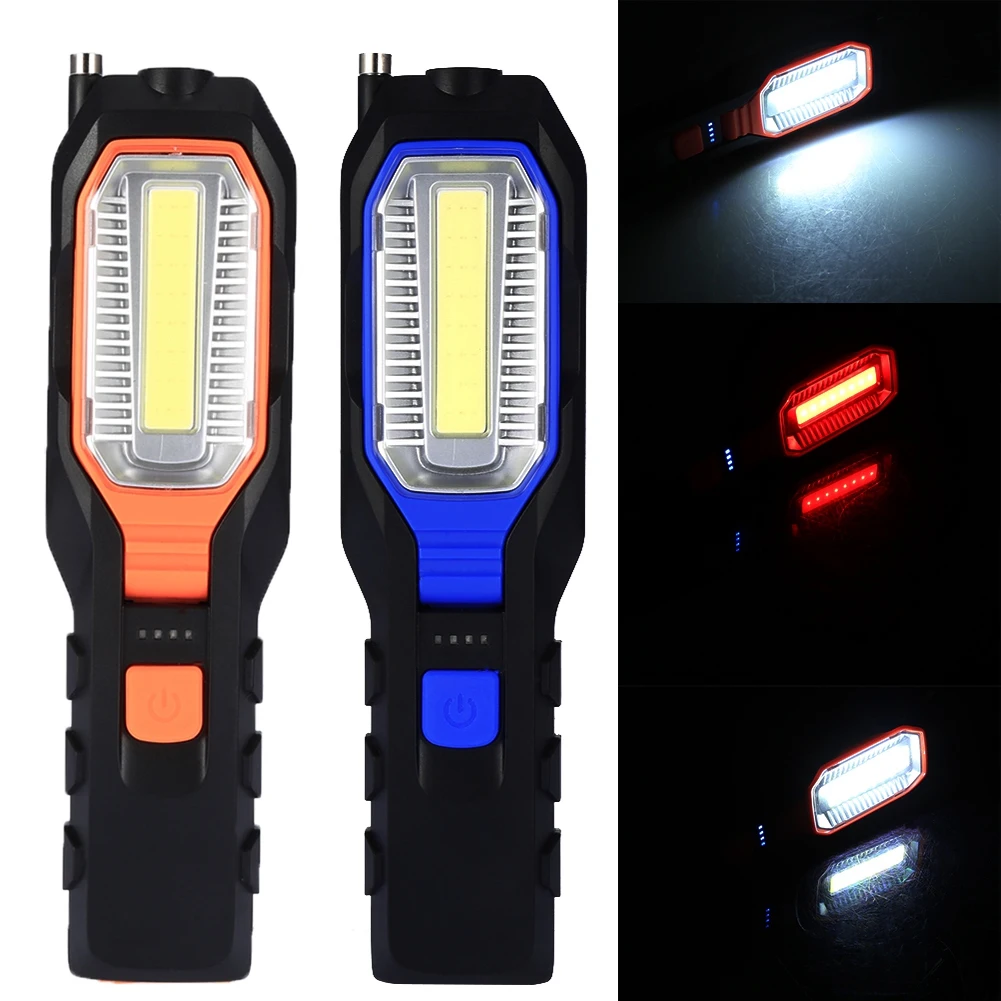 USB Charging LED Working Portable LED flashlight Emergency Light with Magnet for Camping Repairing Outdoor linterna led
USB Charging LED Working Portable LED flashlight Emergency Light with Magnet for Camping Repairing Outdoor linterna led