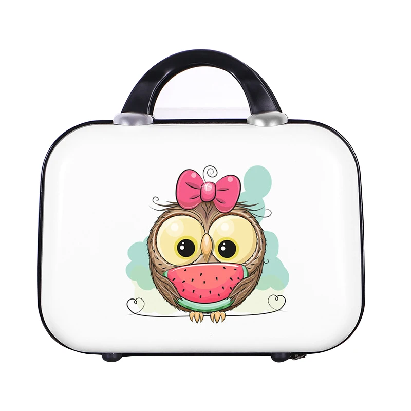 Small Cartoon Travel Luggage Suitcase Hard Bag Lady Clothes Beauty Toiletry Cosmetic Organizer Box Case Weekend Necessary
Small Cartoon Travel Luggage Suitcase Hard Bag Lady Clothes Beauty Toiletry Cosmetic Organizer Box Case Weekend Necessary