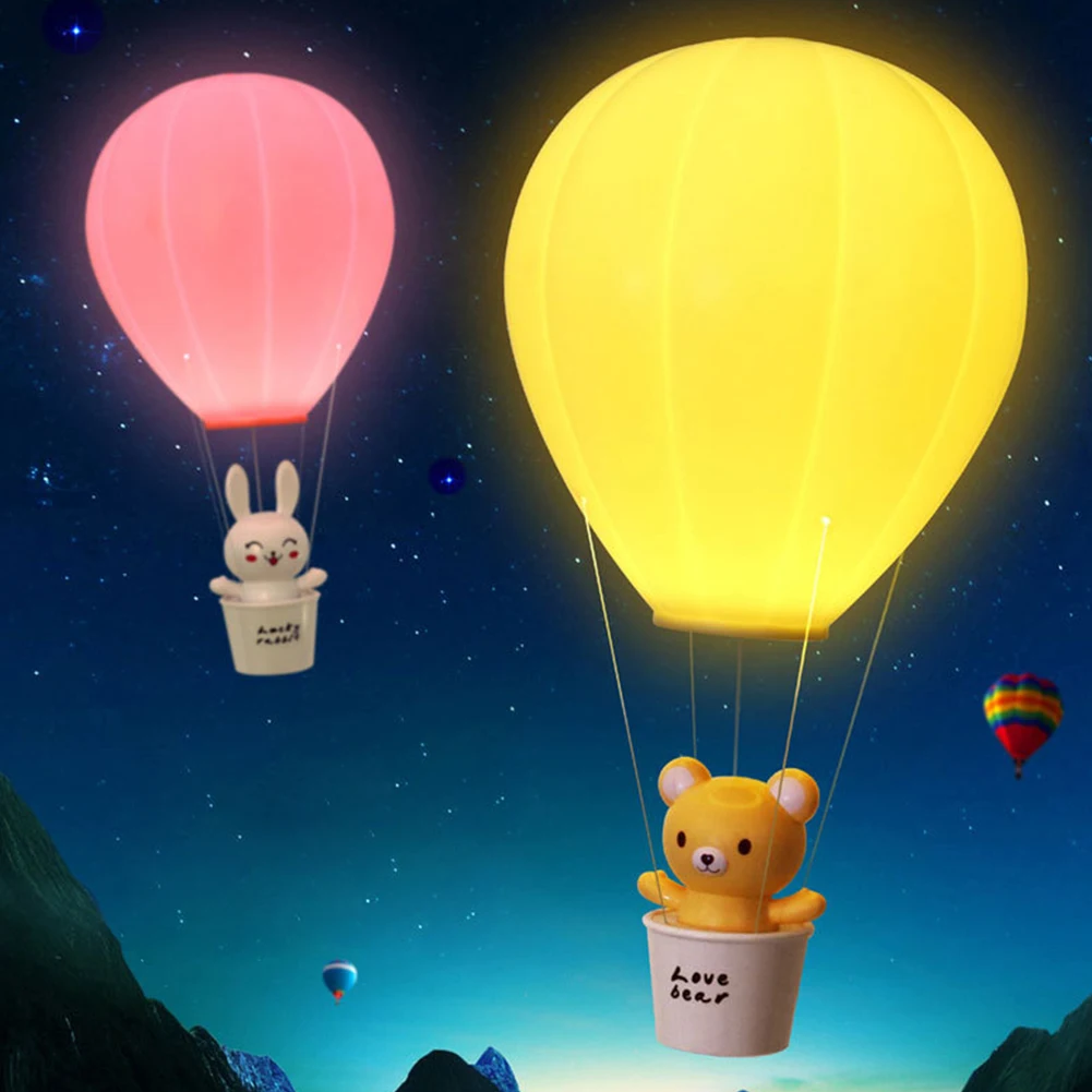 SDYDAY Hot Air Balloon Shape USB Night Light Mini Remote Control Dimmable Led Light Desk Table Bedroom Bedside Lamp(yellow)
SDYDAY Hot Air Balloon Shape USB Night Light Mini Remote Control Dimmable Led Light Desk Table Bedroom Bedside Lamp(yellow)