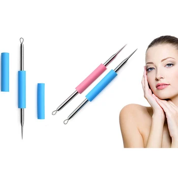 Blackhead Remover Needles Stainless Steel Extractor Dots Cleaner Acne Blemish Remover Needles Black Spots Pore Cleanser Tool A2
Blackhead Remover Needles Stainless Steel Extractor Dots Cleaner Acne Blemish Remover Needles Black Spots Pore Cleanser Tool A2