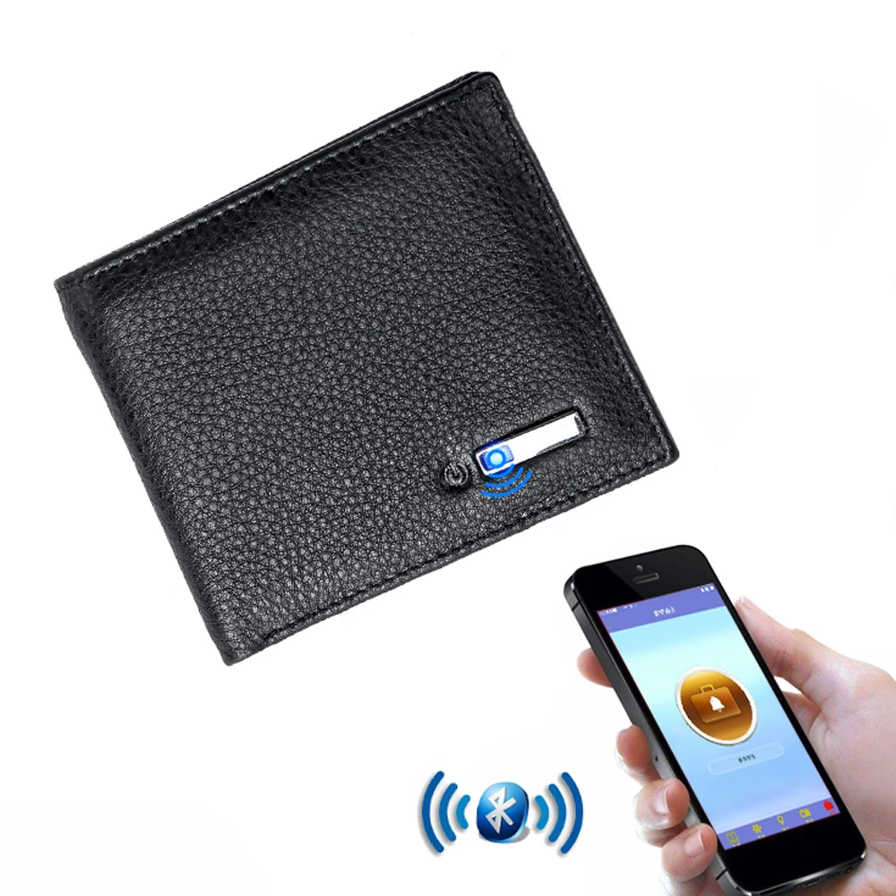 Multifunctional Smart BT Leather Wallet With Anti-lost GPS Finder Camera Video Remote Function For Men
Multifunctional Smart BT Leather Wallet With Anti-lost GPS Finder Camera Video Remote Function For Men