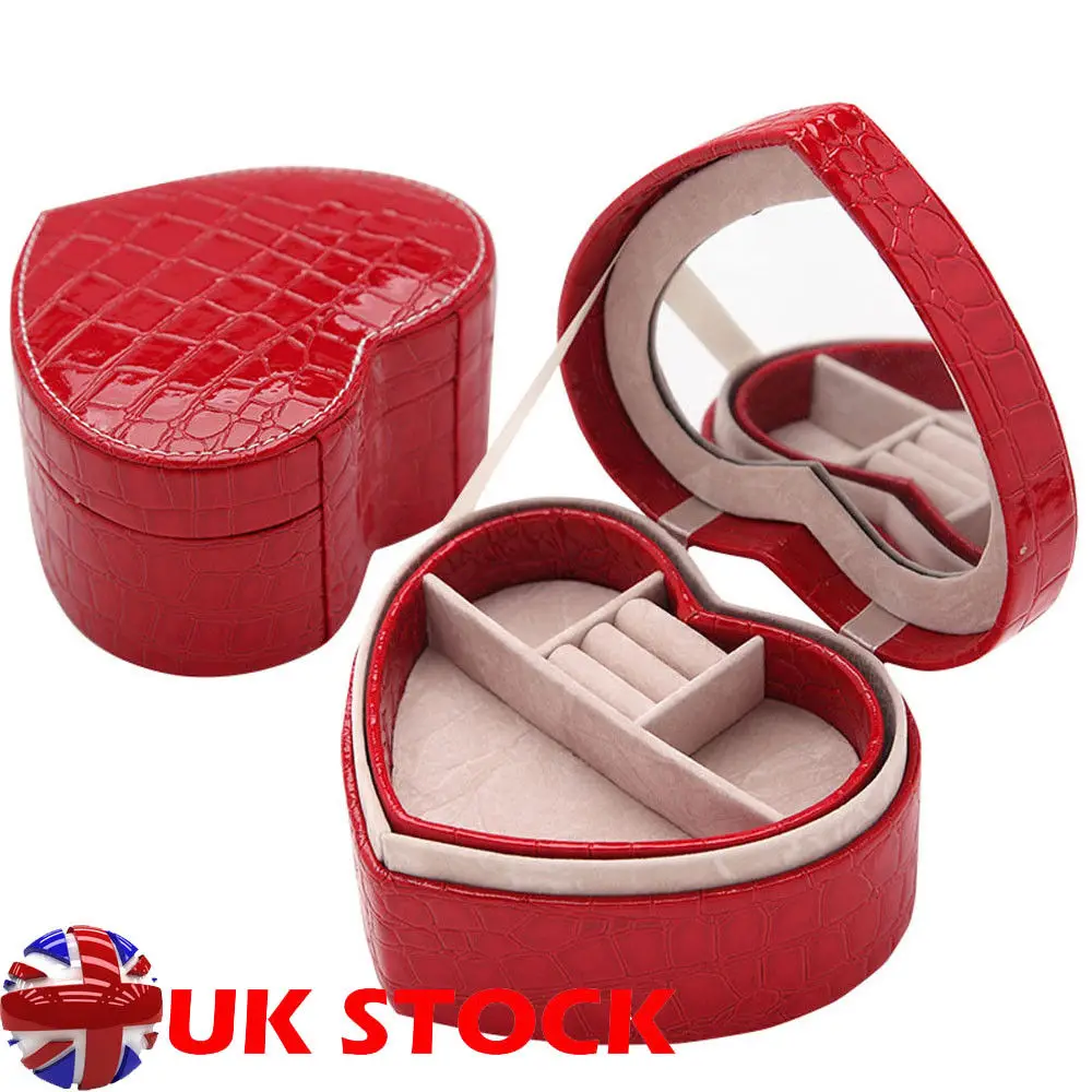 Heart Shape Jewelry Display Box Crocodile Pattern PU Leather Jewellery Storage Organizer Detachable Display Casket
Heart Shape Jewelry Display Box Crocodile Pattern PU Leather Jewellery Storage Organizer Detachable Display Casket