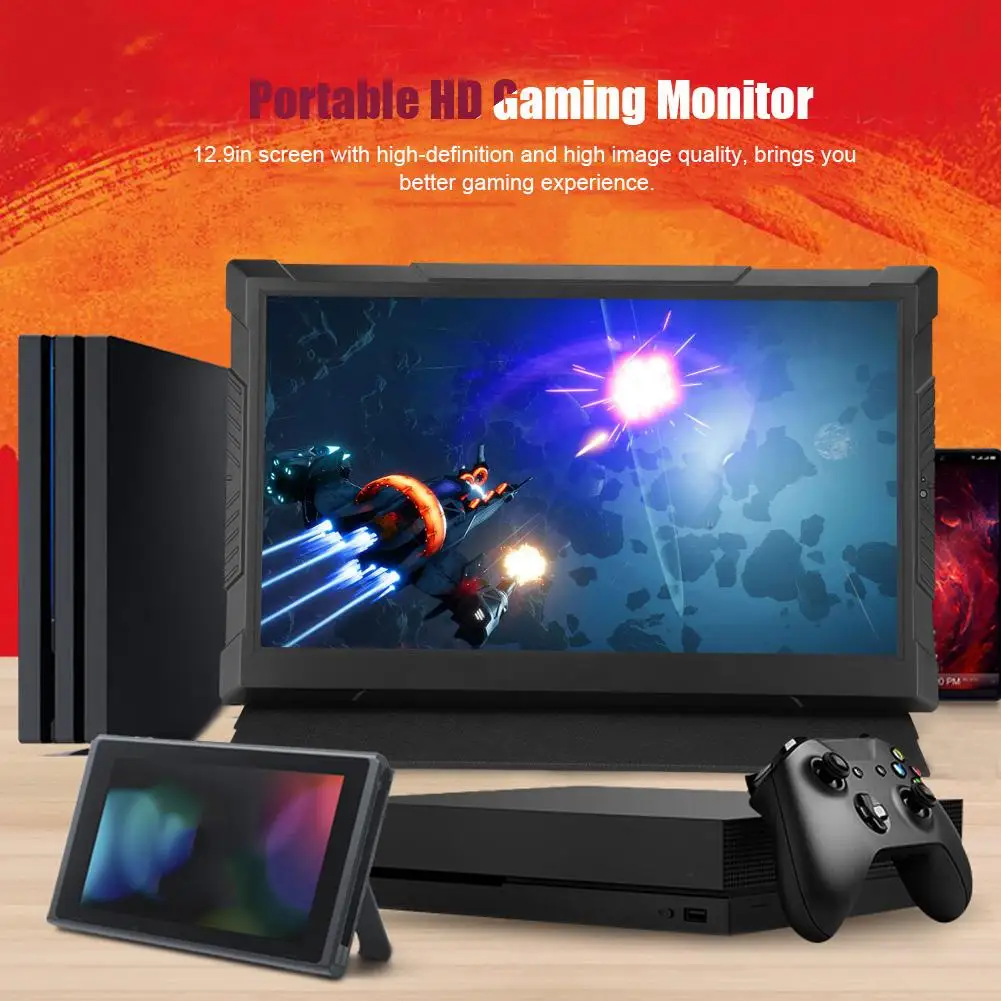 110-240V 15.6inch 4K Ultrathin HD Portable Gaming Monitor for PS4\Xbox\Switch US Plug
110-240V 15.6inch 4K Ultrathin HD Portable Gaming Monitor for PS4\Xbox\Switch US Plug