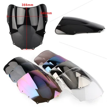 ZZR400 ZZR600 Motorcycle Windshield Windscreen Double Bubble For KAWASAKI ZZR 400 1993-2007 & ZZR 600 1993 1994 1995 1996-2004
ZZR400 ZZR600 Motorcycle Windshield Windscreen Double Bubble For KAWASAKI ZZR 400 1993-2007 & ZZR 600 1993 1994 1995 1996-2004