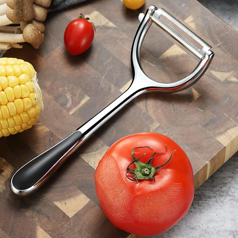 Multi-function Fruit Paring Tomato Peelers Cutter Household Zinc Alloy Planer Stainless Steel Peeler Kitchen Gadget
Multi-function Fruit Paring Tomato Peelers Cutter Household Zinc Alloy Planer Stainless Steel Peeler Kitchen Gadget