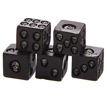 5Pcs/set Resin Black Skull Bones Dice Grinning Skull Devil Poker Dice Six Sided Gothic Gambling Club Pub Party Game Toys
5Pcs/set Resin Black Skull Bones Dice Grinning Skull Devil Poker Dice Six Sided Gothic Gambling Club Pub Party Game Toys
