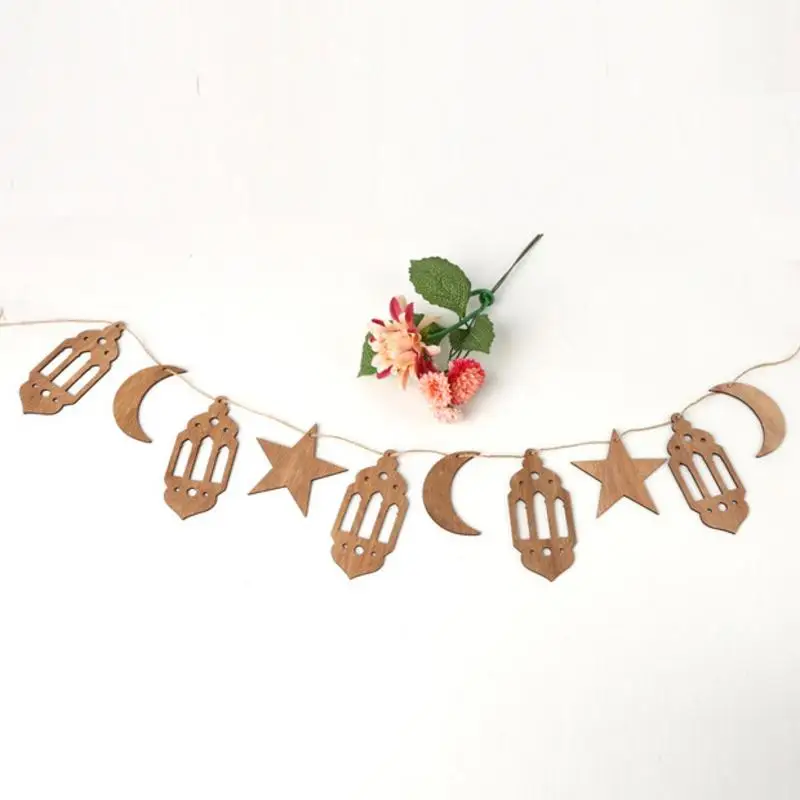 2019 Eid Ramadan Mubarak Hollow Wooden Decorations Home Hanging Moon Lantern Star Crafts Pedant with 1.5M Ropes #YW
2019 Eid Ramadan Mubarak Hollow Wooden Decorations Home Hanging Moon Lantern Star Crafts Pedant with 1.5M Ropes #YW