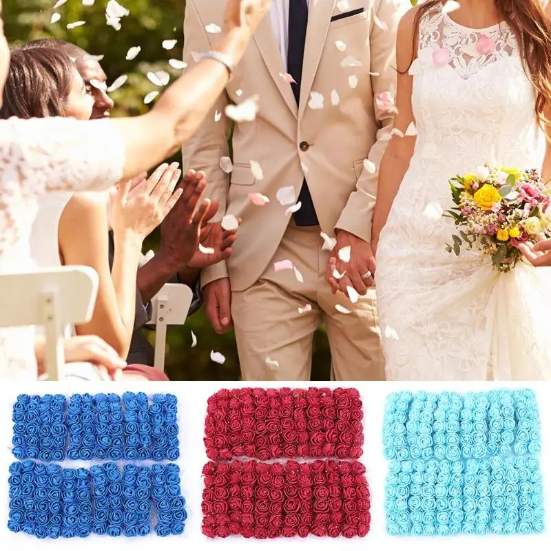 144pcs 2cm Mini Foam Rose Artificial Flower Bouquet Multicolor Rose Flower Scrapbooking Fake Rose Flower Wedding Party Decor
144pcs 2cm Mini Foam Rose Artificial Flower Bouquet Multicolor Rose Flower Scrapbooking Fake Rose Flower Wedding Party Decor