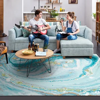 Fashion Modern Abstract Blue Sea Water Golden Print Doormat/Kitchen Mat Living Room Bedroom Parlor Area Rug Decorative Carpet 
Fashion Modern Abstract Blue Sea Water Golden Print Doormat/Kitchen Mat Living Room Bedroom Parlor Area Rug Decorative Carpet