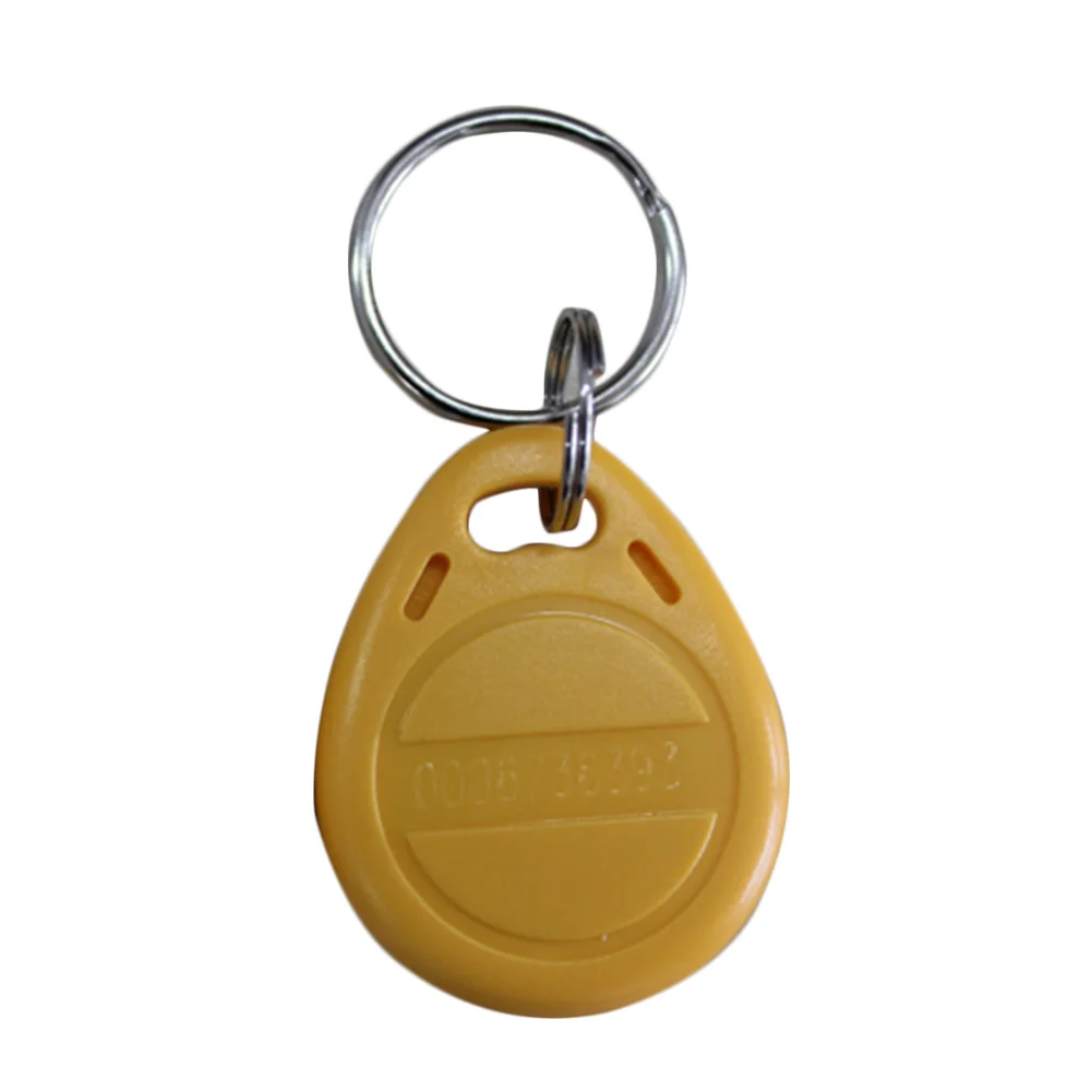 125khz RFID EM4100 TK4100 Key Token Tags Keychain ID Card Read Only Access Control RFID Card
125khz RFID EM4100 TK4100 Key Token Tags Keychain ID Card Read Only Access Control RFID Card