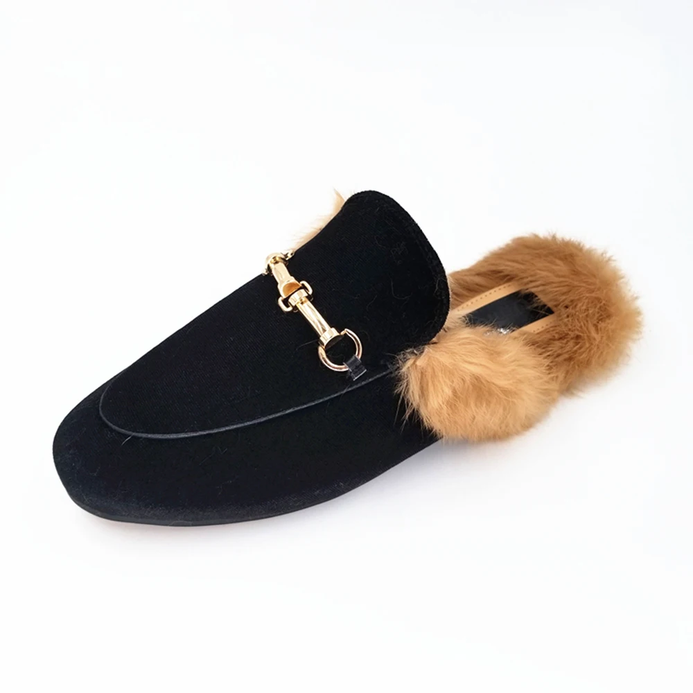 Brand Designer Cord Metal Chain Woman Slides Slip On Loafers Mules Flip Flops From Genuine Leather Real Fuzzy Real Fur Slippers
Brand Designer Cord Metal Chain Woman Slides Slip On Loafers Mules Flip Flops From Genuine Leather Real Fuzzy Real Fur Slippers