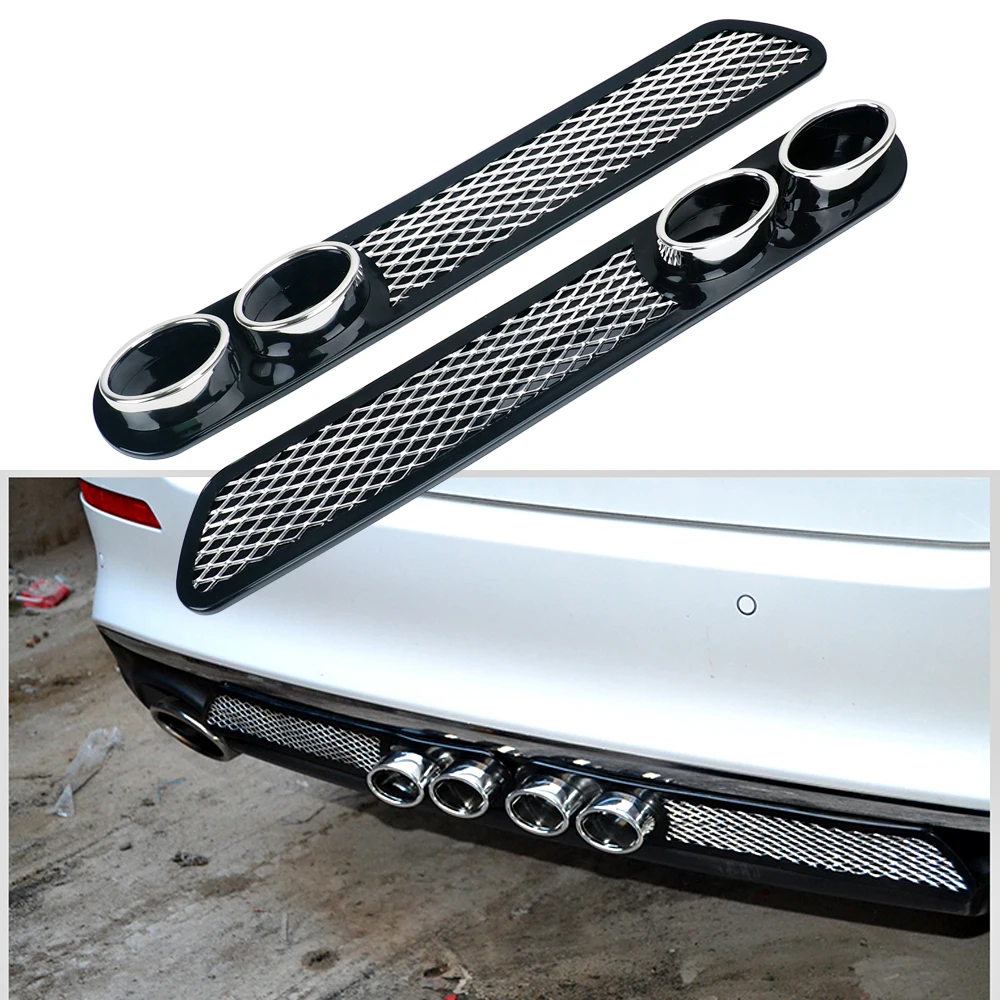 2pcs Universal 3D Cool Car Exhaust Stickers for BMW E46 Peugeot 206 Ford Focus 2 Auto 39*6.5cm Decal Sticker
2pcs Universal 3D Cool Car Exhaust Stickers for BMW E46 Peugeot 206 Ford Focus 2 Auto 39*6.5cm Decal Sticker