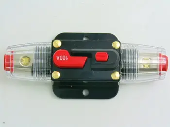 1PCS 12-24V car automatic circuit breaker 100A round switch type safety fuse seat Fuse holder Supplies Power Car Audio fuse
1PCS 12-24V car automatic circuit breaker 100A round switch type safety fuse seat Fuse holder Supplies Power Car Audio fuse
