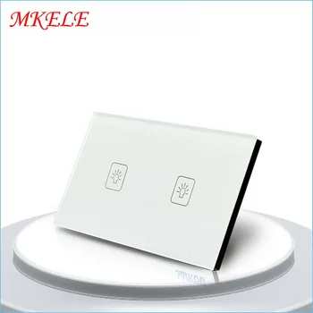 Touch Screen Wall Switch,US Standard Touch Switch 2 Gang 2 Way White Crystal Glass Panel,Light Switch Wall Socket For Lamp
Touch Screen Wall Switch,US Standard Touch Switch 2 Gang 2 Way White Crystal Glass Panel,Light Switch Wall Socket For Lamp