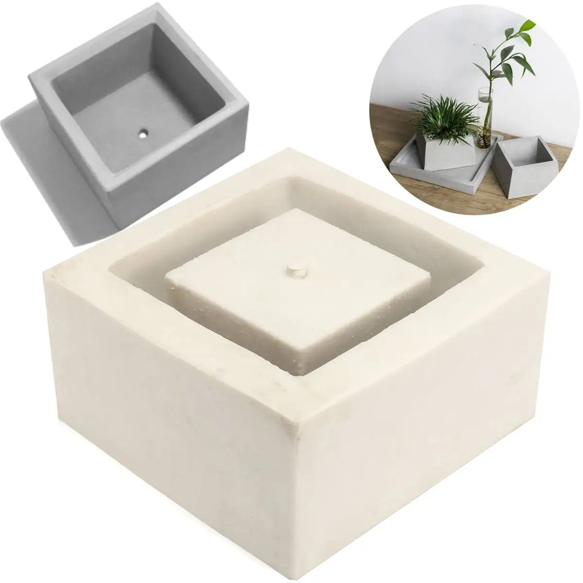 Ceramic Clay Pots Mold Planter Silicone Mould For Home Decoration Table Crafts Making Flower Pot Molds Silicone Concrete Molds
Ceramic Clay Pots Mold Planter Silicone Mould For Home Decoration Table Crafts Making Flower Pot Molds Silicone Concrete Molds