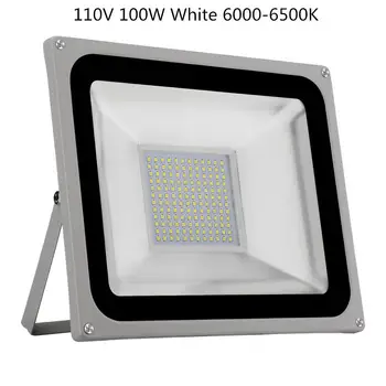 100W 110V 9000 Lumens IP65 Flood Light with Adjustable Bracket Waterproof LED Spotlight Refletor Outdoor Lighting Garden Lamp
100W 110V 9000 Lumens IP65 Flood Light with Adjustable Bracket Waterproof LED Spotlight Refletor Outdoor Lighting Garden Lamp