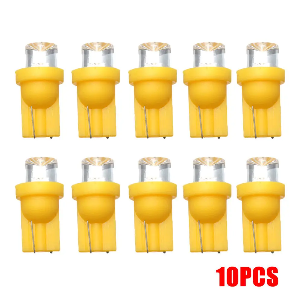 Mayitr 10Pcs Car Clearance Light T10 158 194 168 501 W5W LED Amber Car Width Reading Light Bulb High Quality
Mayitr 10Pcs Car Clearance Light T10 158 194 168 501 W5W LED Amber Car Width Reading Light Bulb High Quality