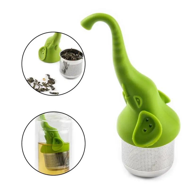 Useful Tea Infuser Tea Leaf Pink Elephant Tea Strainer Filter Diffuser Silicone Kitchen Tools Gadgets Tea Infusers
Useful Tea Infuser Tea Leaf Pink Elephant Tea Strainer Filter Diffuser Silicone Kitchen Tools Gadgets Tea Infusers