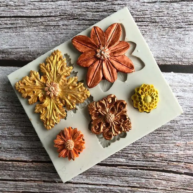 Retro Flower Shape Silicone Mold Fondant Cake Epoxy Jelly Chocolate Styling Tool Baking Mold Cake Decoration
Retro Flower Shape Silicone Mold Fondant Cake Epoxy Jelly Chocolate Styling Tool Baking Mold Cake Decoration