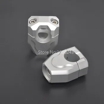 Matel Silver Handlebars Riser Handle Bar Clamp Extend Adapter Fits For BMW F800GS F700GS
Matel Silver Handlebars Riser Handle Bar Clamp Extend Adapter Fits For BMW F800GS F700GS